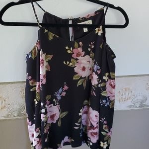 Cold shoulder blouse